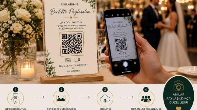 QR Kodlu Dijital Anı Albümü |  Benimlepaylas.Com