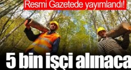 Türkiye geneli, 5 bin yangın işçisi alınacak!