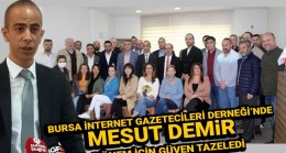 Bursa İGD’de Mesut Demir güven tazeledi