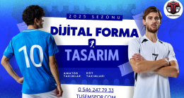 Türkiye’de Amatör Futbol Takımları Dijital Forma Tasarımına Yöneliyor