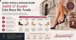Gün İçinde Yorulmamak İçin Doğru Topuklu Ayakkabı Nasıl Seçilir?