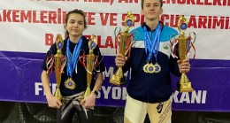 Bursa Osmangazi’nin milli tenisçilerinden çifte başarı