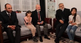 Kayseri Kocasinan’da Başkan Çolakbayrakdar’dan çat kapı ziyaret