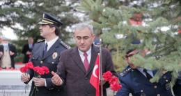 Kütahya Polis Şehitliğinde anma programı