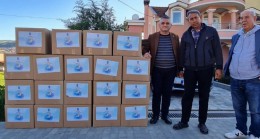 İstanbul Eyüpsultan’dan Makedonya’ya erzak kolisi