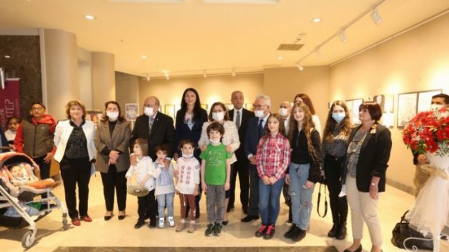 Gaziantep’te “Uluslararası Çocuk Resimleri Sergisi” açıldı