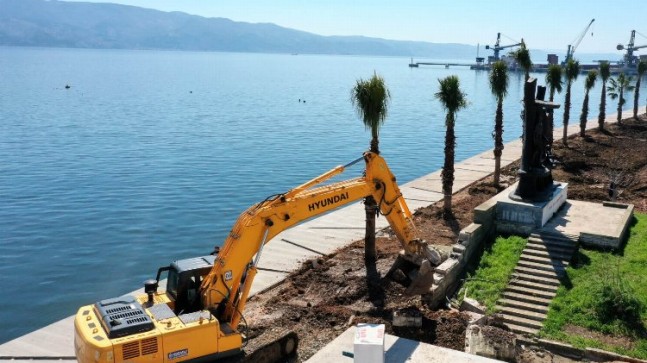 Kocaeli Körfez Atalar Sahil Parkı son aşamada