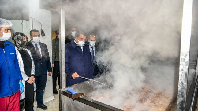Malatya’da şükür kurbanı kesildi
