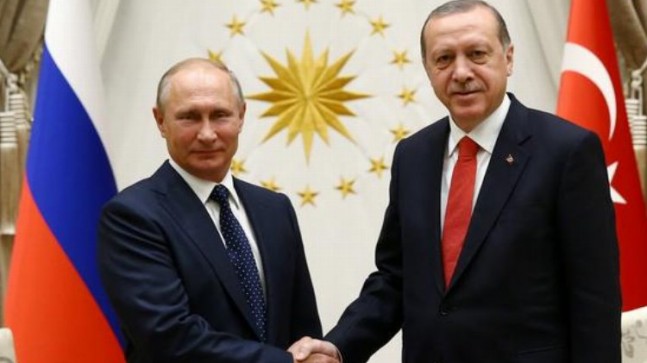 Erdoğan Putin ile görüştü