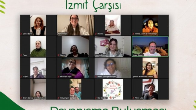 Kocaeli İzmit Çarşısı’nda üreticiler bir yılı değerlendirdi