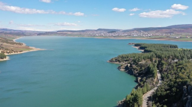 Gaziantep Kartalkaya Barajı’nda doluluk oranı yüzde 100!