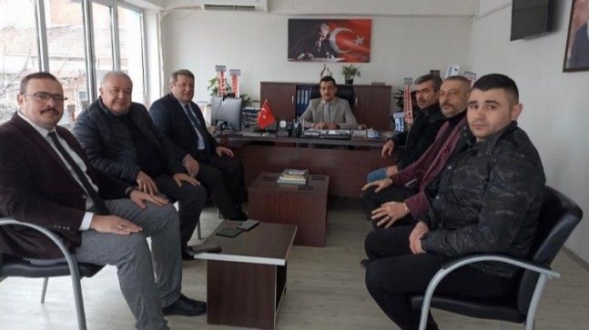 Manisa’da Muhtarlık İşleri’nden yeni şube müdürlerine ziyaret