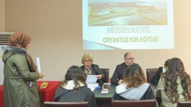 Didim MYO turizm sektörüne yetişmiş insan gücü yetiştirmeye devam ediyor