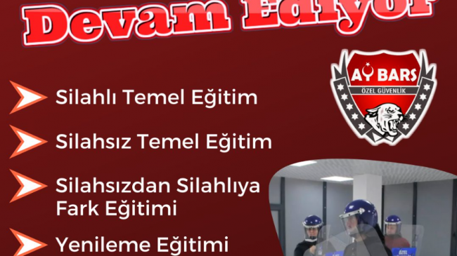 Bursa Özel Güvenlik Sertifika Kursu