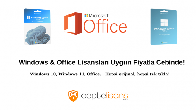 Windows 11 Lisans Satın Almak Artık Çok Daha Güvenli: Ceptelisans.com’dan Hızlı ve Orijinal Lisans Teslimatı