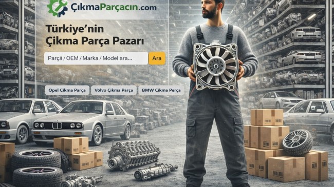 Türkiye’de Çıkma Parça Alışverişinde Yeni Dönem: cikmaparcacin.com