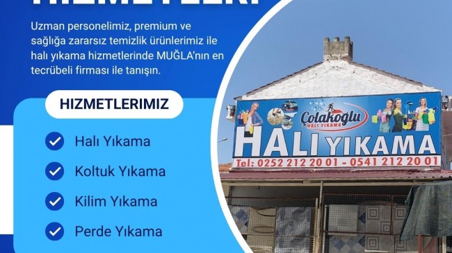 Muğla Halı Yıkama Hizmeti: Derinlemesine Temizlik, Sağlıklı ve Ferah Yaşam Alanları