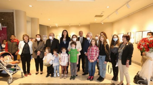 Gaziantep’te “Uluslararası Çocuk Resimleri Sergisi” açıldı