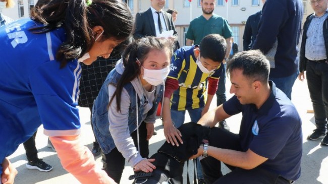 Özel öğrenciler ‘Spil’ ve ‘Üzüm’e büyük ilgi gösterdi