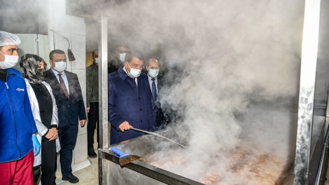 Malatya’da şükür kurbanı kesildi