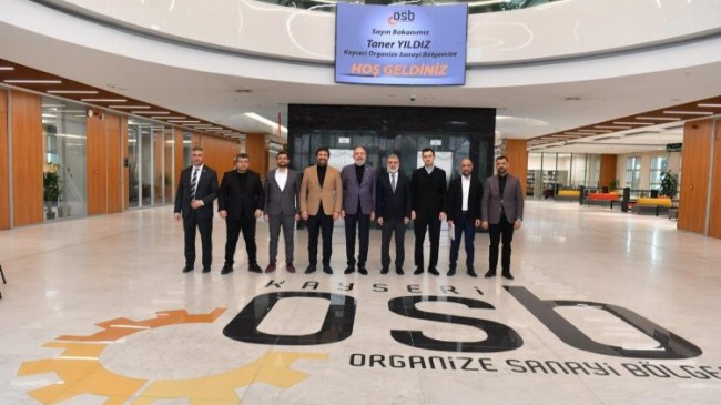 Kayseri OSB’nin ‘Yıldız’ı parladı