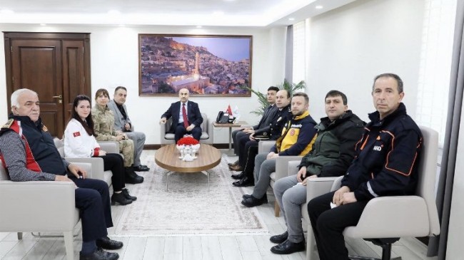 Vali Demirtaş’a “112 Günü” ziyareti