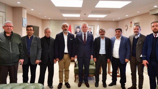 Gaziantep Valisi Gül, G-10’la buluştu