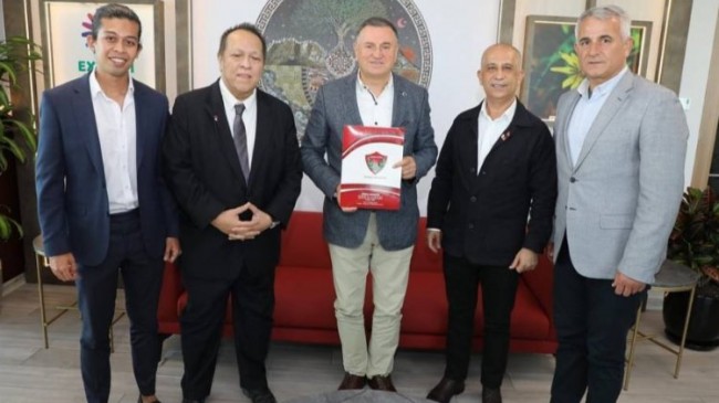 Atakaş Hatayspor’a Filipinler’den kardeş takım