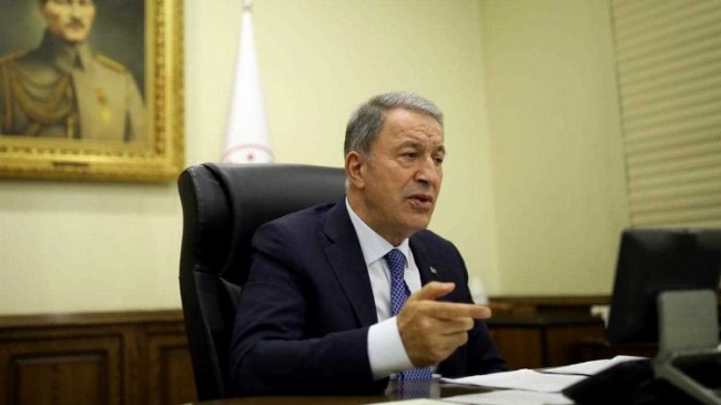 Bakan Akar, Ukrayna’daki mevkidaşıyla telefonla görüştü