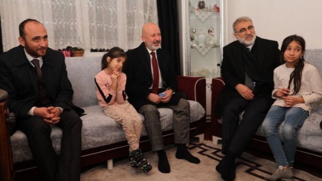 Kayseri Kocasinan’da Başkan Çolakbayrakdar’dan çat kapı ziyaret
