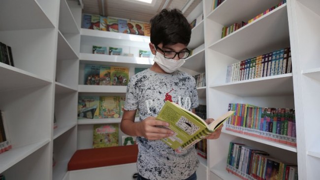Bursa’da Nilüferli 56 bini aşkın ödünç kitap  aldı
