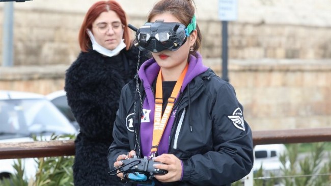 Dünya’nın en hızlı pilotları Gaziantep’te prova yaptı