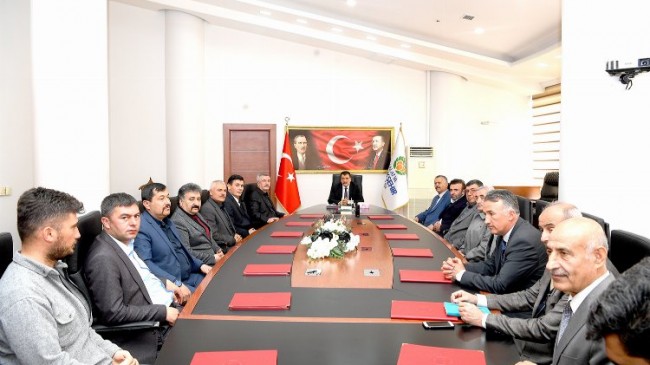 MHP Hekimhan İlçe Teşkilatından Malatya Büyükşehir’e ziyaret
