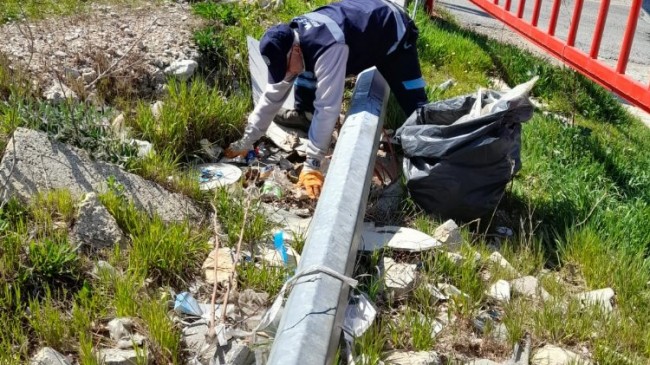 Tekirdağ Malkara’da temizlik çalışmaları devam ediyor