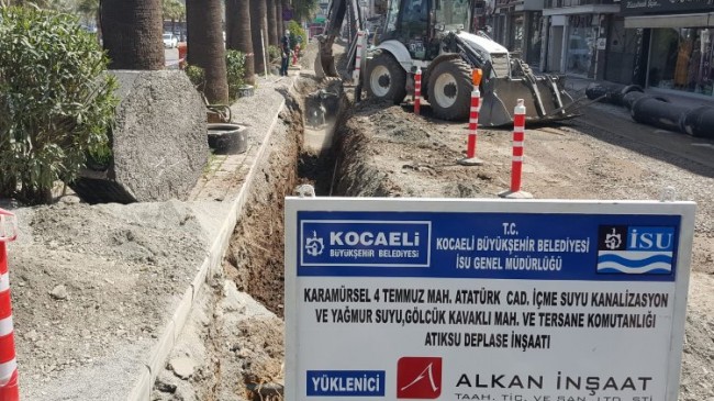 Kocaeli Karamürsel’de 32,6 milyon TL harcama ve 47,2 km altyapı yatırımı yapıldı