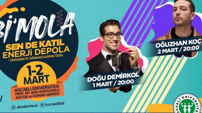 Kampüste Bi’ Mola günleri başlıyor