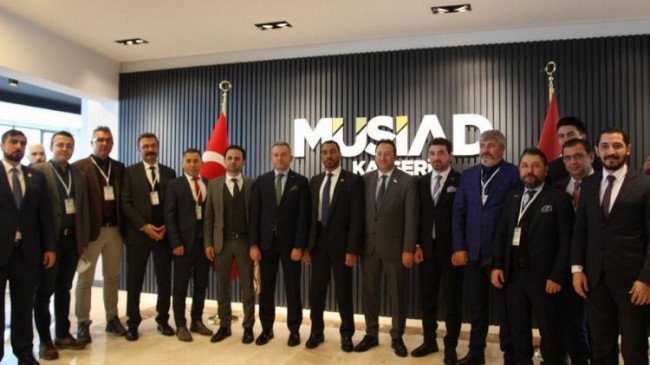 BAE Ankara Büyükelçisi Kayseri’de iş insanlarıyla buluştu