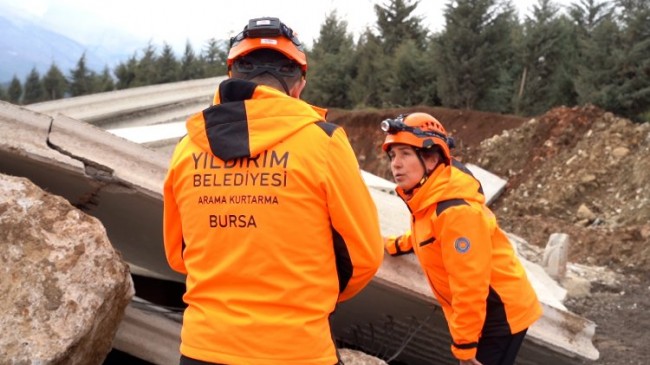 Bursa Yıldırım’da nefes kesen tatbikat