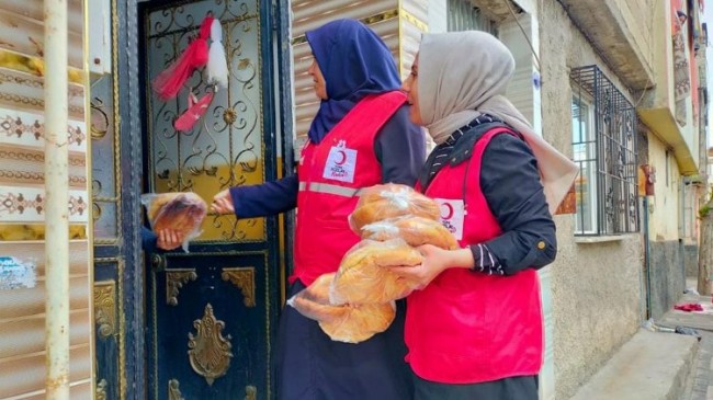 Türk Kızılay Kilis şubesi saha çalışmalarına devam ediyor